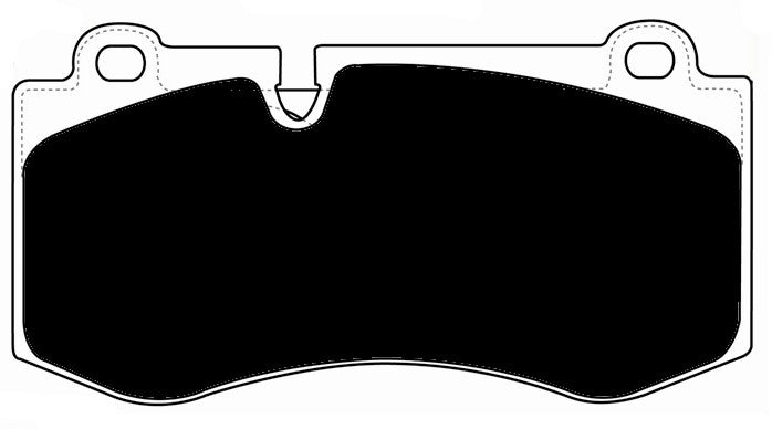 Porterfield Brake Pads for 2007 MERCEDES-BENZ S550