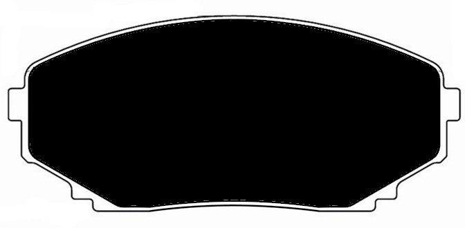 Porterfield Brake Pads for 2011 LINCOLN MK X