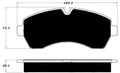 Porterfield Brake Pads for 2012 FREIGHTLINER SPRINTER 3500