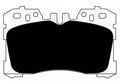 Porterfield Brake Pads for 2007 LEXUS LS 460 L