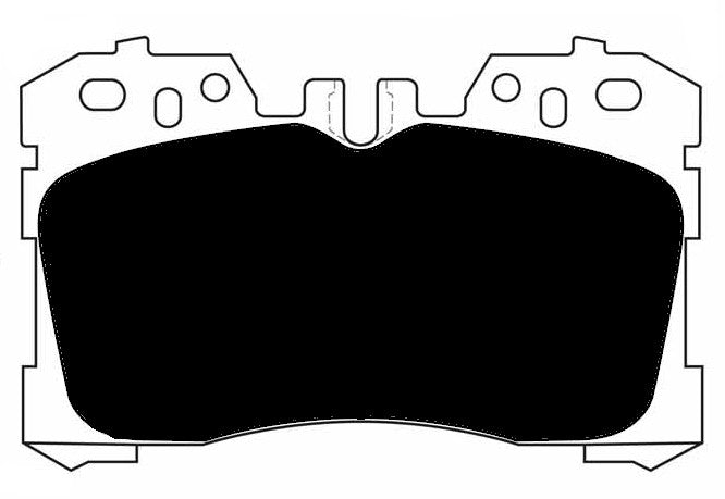 Porterfield Brake Pads for 2013 LEXUS LS 600h L