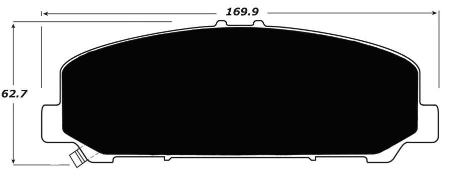 Porterfield Brake Pads for 2007 NISSAN ARMADA