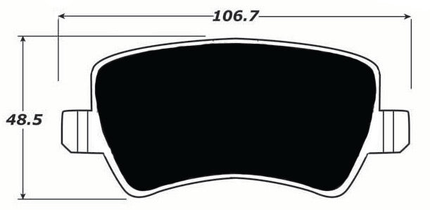 Porterfield Brake Pads for 2017 VOLVO V60 Cross Country