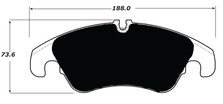 Porterfield Brake Pads for 2011 AUDI Q5 (except 2.0T w/ Brembo Calipers)