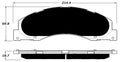 Porterfield Brake Pads for 2009 FORD E150, ECONOLINE