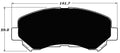 Porterfield Brake Pads for 2009 NISSAN ROGUE