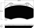 Porterfield Brake Pads for 2010 CHEVROLET HHR SS Perf Pkg w/Brembo Cal.