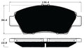 Porterfield Brake Pads for 2010 HONDA FIT