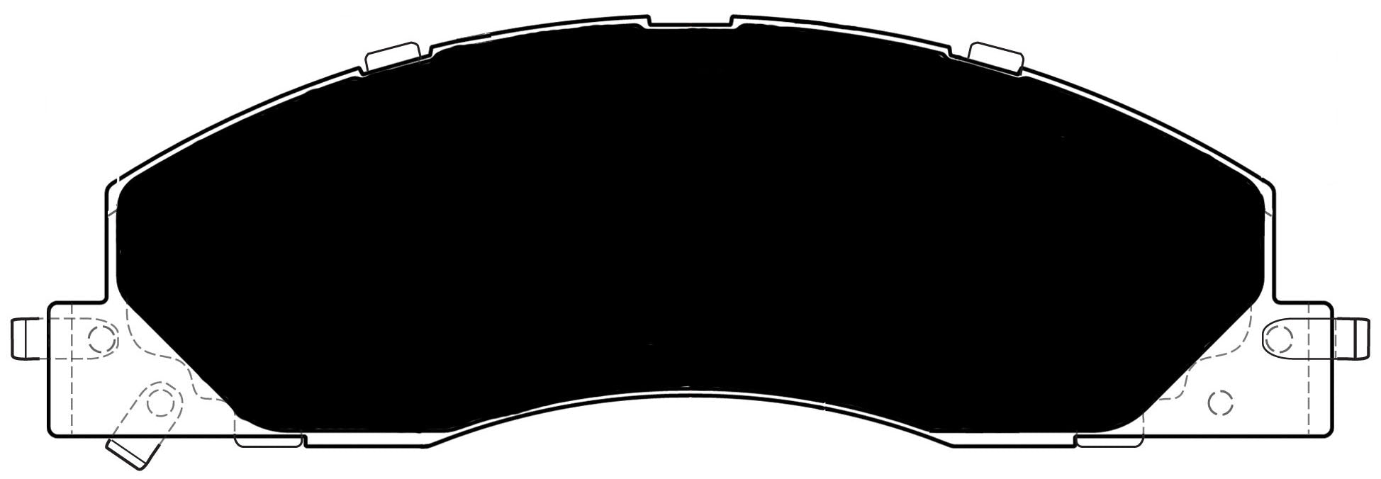 Porterfield Brake Pads for 2013 DODGE RAM 3500 2WD