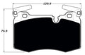Porterfield Brake Pads for 2013 MINI Cooper w/JCW 316mm FD