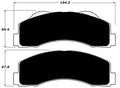 Porterfield Brake Pads for 2010 FORD F150 4WD
