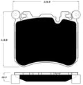 Porterfield Brake Pads for 2011 BMW X5 M