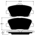 Porterfield Brake Pads for 2015 HYUNDAI AZERA