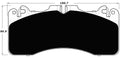 Porterfield Brake Pads for 2016 LEXUS RC-F