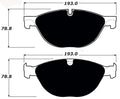 Porterfield Brake Pads for 2010 JAGUAR XKR S