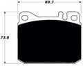 Porterfield Brake Pads for 1988 MERCEDES-BENZ 300 SEL
