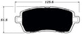 Porterfield Brake Pads for 2011 FORD FIESTA- Rear Drum