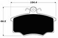 Porterfield Brake Pads for 1982 AUDI 4000