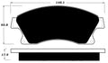Porterfield Brake Pads for 2014 CHEVROLET SONIC