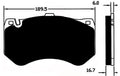 Porterfield Brake Pads for 2013 MERCEDES-BENZ SL63 AMG w/ Ceramic Discs