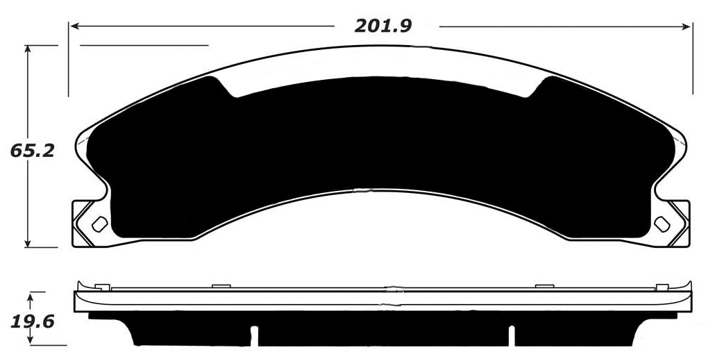 Porterfield Brake Pads for 2014 GMC SIERRA 3500 2WD SRW