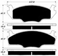 Porterfield Brake Pads for 1982 VOLKSWAGEN JETTA