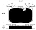Porterfield Brake Pads for 2015 BMW 335 Sedan M Sport Pkg