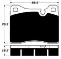 Porterfield Brake Pads for 1977 BMW 733I