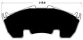 Porterfield Brake Pads for 2010 MERCEDES-BENZ SLR