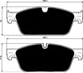 Porterfield Brake Pads for 2012 MERCEDES-BENZ ML500
