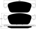 Porterfield Brake Pads for 2015 FORD FOCUS ST