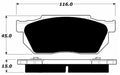 Porterfield Brake Pads for 1983 HONDA PRELUDE