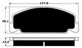 Porterfield Brake Pads for 1995 HONDA CIVIC Hatchback DX