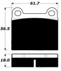 Porterfield Brake Pads for 1975 AUDI FOX (USA)