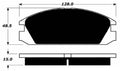 Porterfield Brake Pads for 1986 ACURA INTEGRA