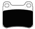Porterfield Brake Pads for 1990 MERCEDES-BENZ 190E 2.3L w/o ASR