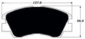 Porterfield Brake Pads for 1989 MITSUBISHI Pickup