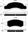 Porterfield Brake Pads for 1987 FORD F150 4WD