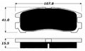 Porterfield Brake Pads for 2000 CHRYSLER SEBRING Coupe