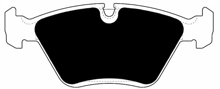 Porterfield Brake Pads for 1988 AUDI 200 Turbo Quattro Wagon ATE Caliper