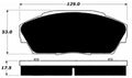 Porterfield Brake Pads for 1992 HONDA CIVIC Sedan EX