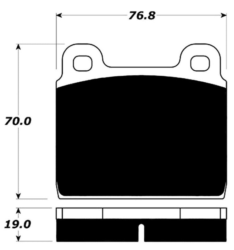 Porterfield Brake Pads for 1981 VOLKSWAGEN VANAGON