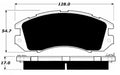 Porterfield Brake Pads for 1994 SUBARU IMPREZA COUPE LX
