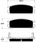 Porterfield Brake Pads for 1994 SUBARU LEGACY SEDAN 4WD TURBO