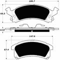 Porterfield Brake Pads for 2001 CHEVROLET CAVALIER w/225mm Rear Drums