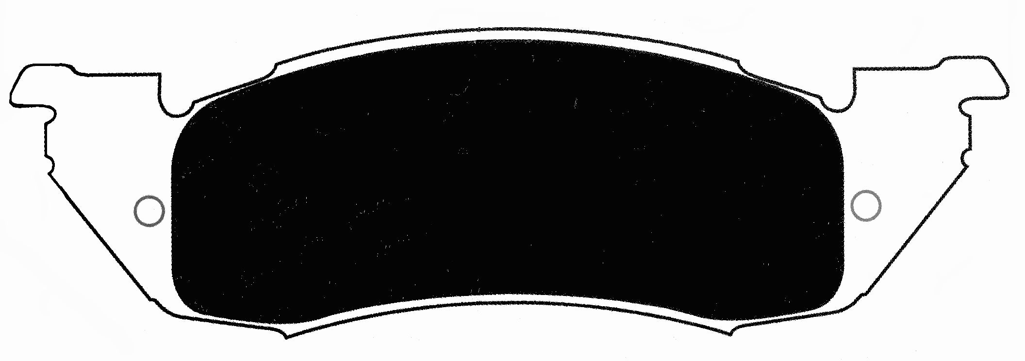 Porterfield Brake Pads for 1998 DODGE DAKOTA 2WD 9" Rear Shoe