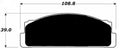 Porterfield Brake Pads for 1982 FIAT SPIDER 124