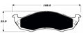 Porterfield Brake Pads for 1998 NISSAN QUEST