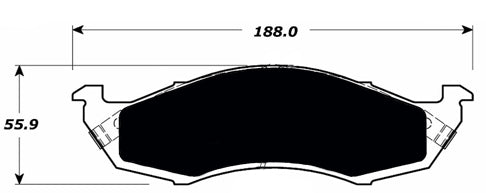Porterfield Brake Pads for 1998 MERCURY VILLAGER