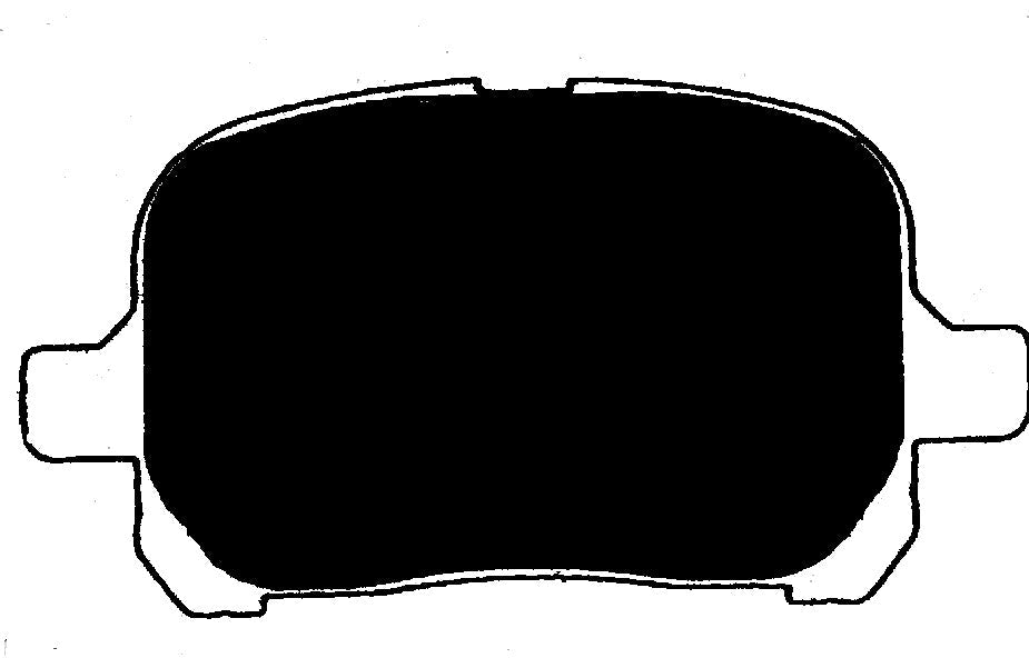 Porterfield Brake Pads for 1999 LEXUS ES 300H